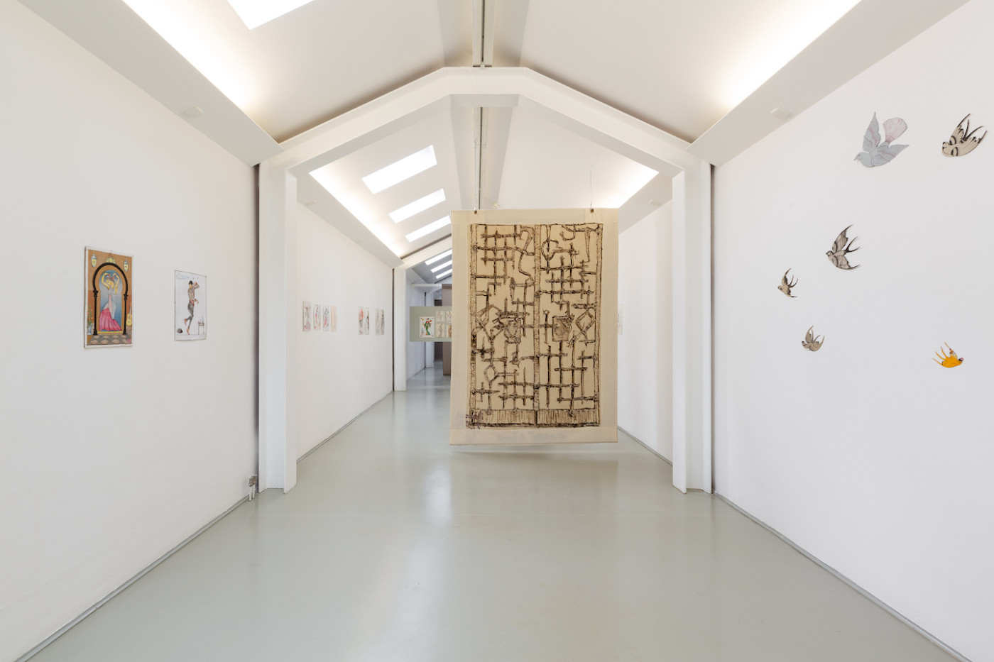 Installationsansicht Cardón Cardinal, Kunstverein Langenhagen, 2021
