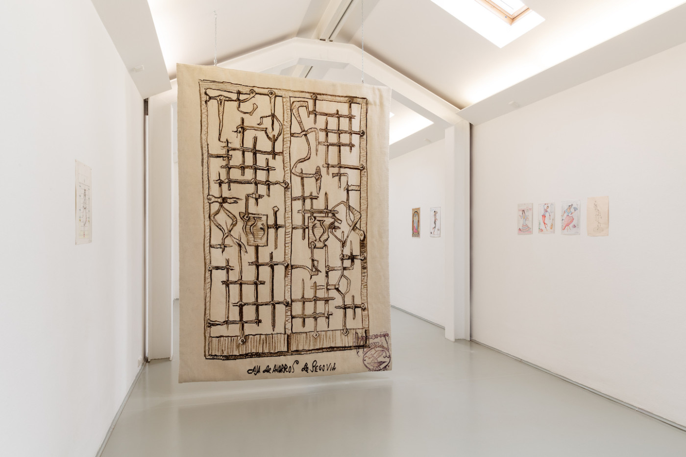 Installationsansicht Cardón Cardinal, Kunstverein Langenhagen, 2021